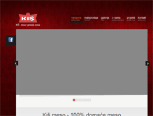 Tablet Screenshot of kis-mesoprerada.hr